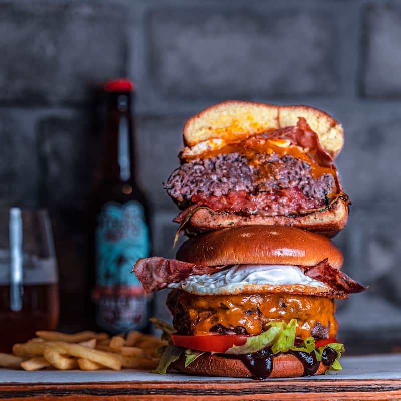 Photo of beautifuly arrenged food